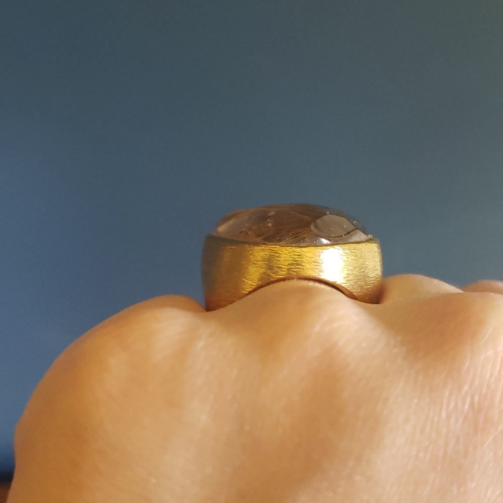 Crystal Statement Ring - image 7